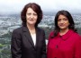 Minister Louise Asher with Rita Tandon Minister Louise Asher with Rita Tandon
